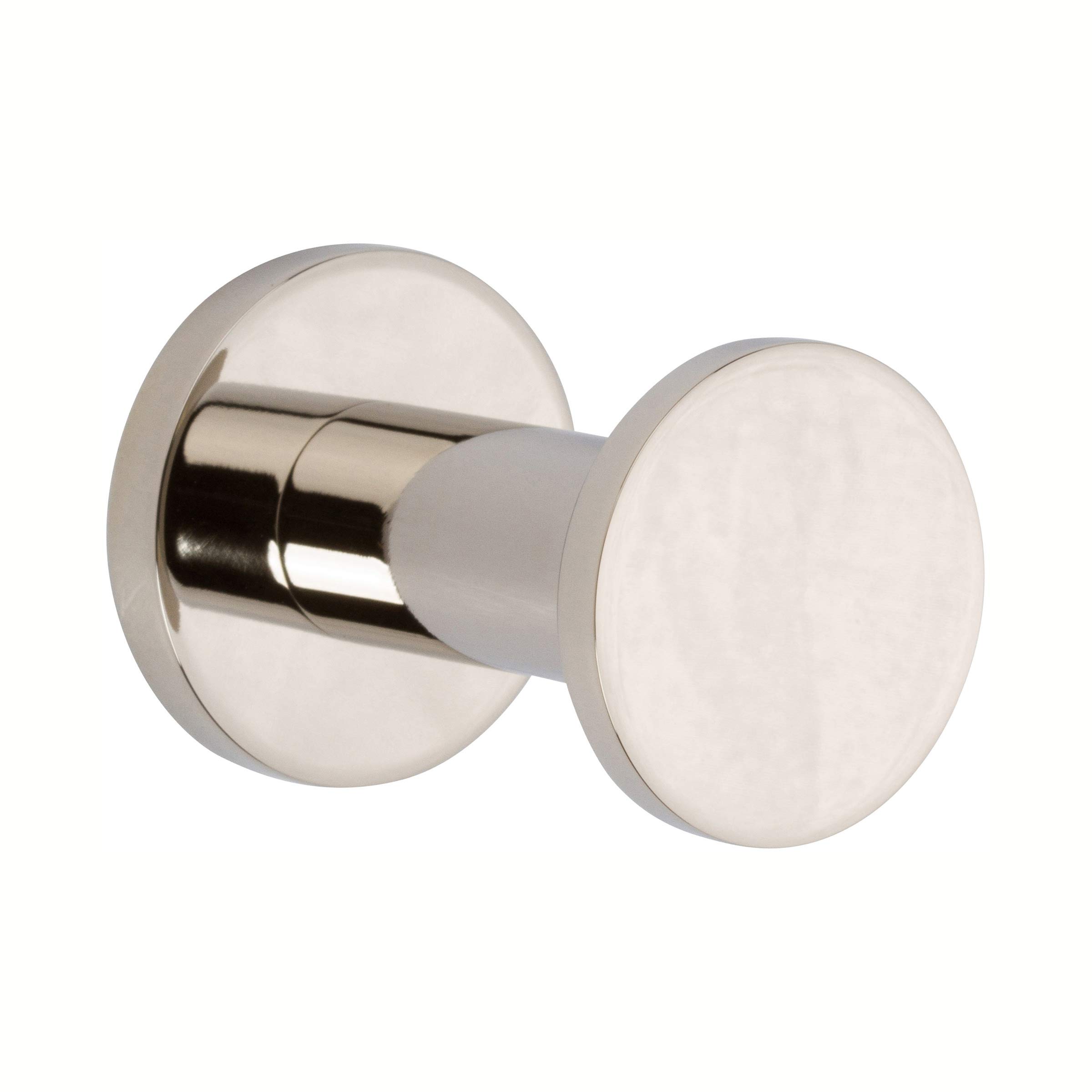 Ginger 4610/PN Kubic Single, Robe Hook, Polished Nickel - Bath